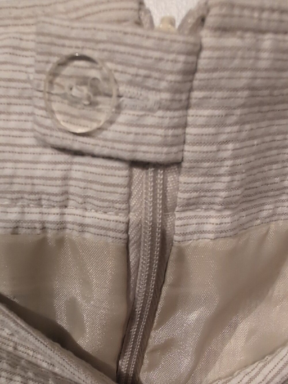 Harve Benard Cream Textured Pencil Skirt NWT Size 14 - Picture 5 of 10